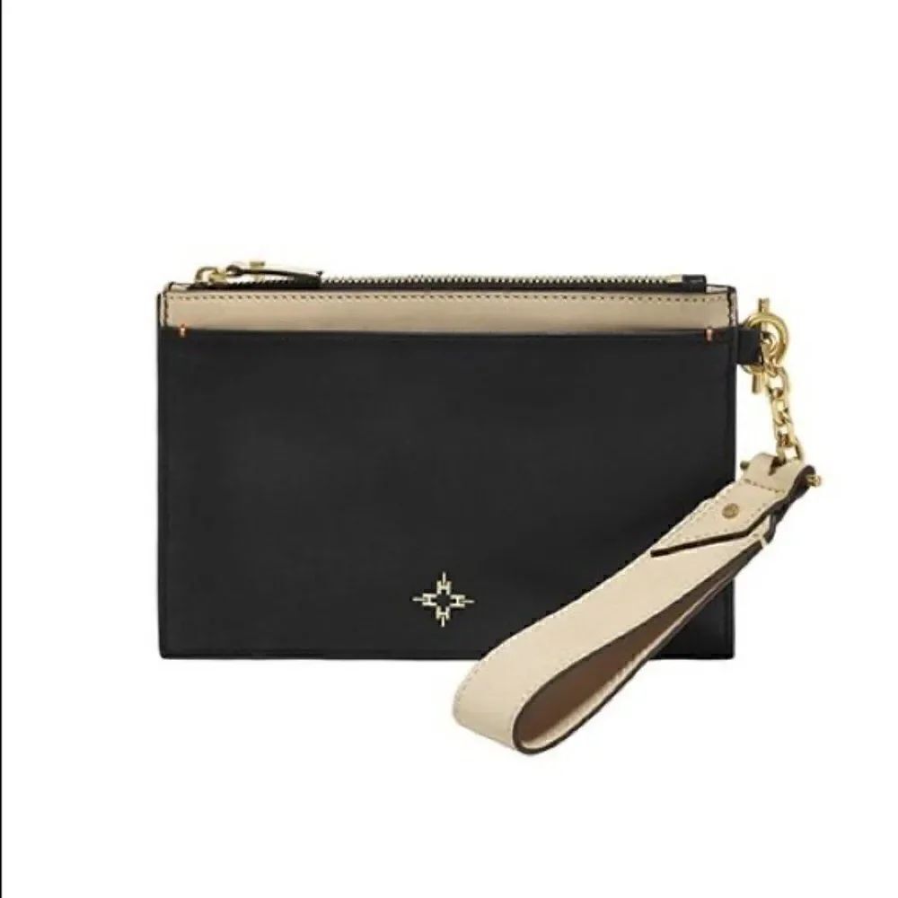 India Hicks Long Awaited Wristlet - Black - New